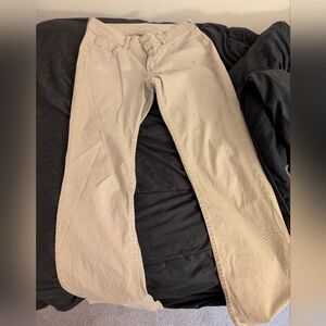 Riders By Lee Beige Khaki Casual Pants 12 Long